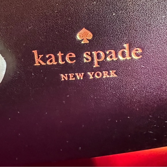 Kate Spade Arbour Hill Angelea Black Leather w/Pink Lining & Gold Chain - Picture 6 of 13